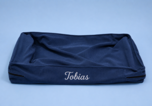 Funda de Pana Personalizada para Cama de Mascotas | 80 × 60 cm